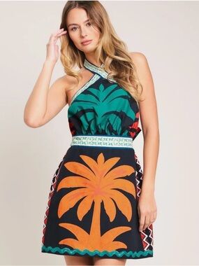 NWT Flying Tomato Paradise Pop Dress size small # 1265